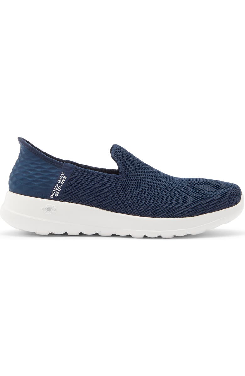 SKECHERS Go Walk Arch Fit Slip-On Sneaker, Alternate, color, Navy