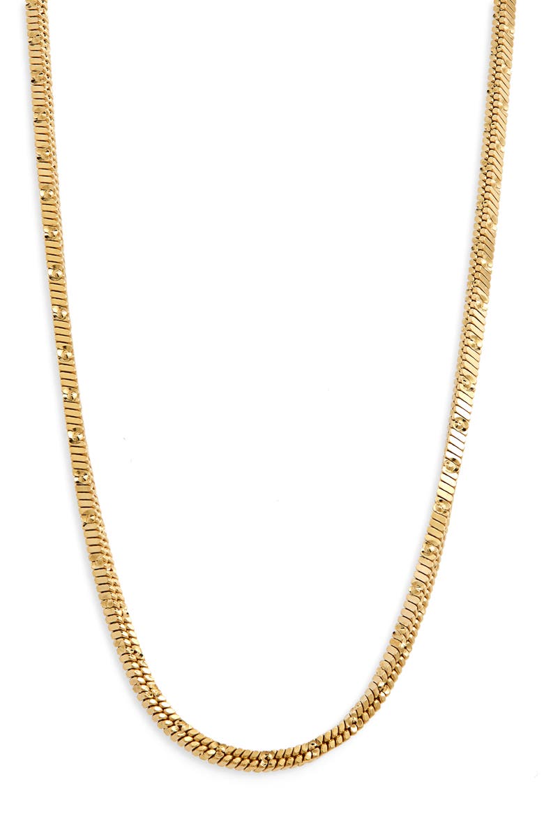 Missoma Dotted Snake Chain Necklace, Main, color,