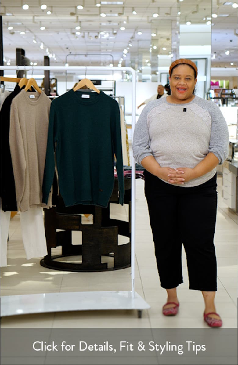 Crewneck Cashmere Sweater, sales video thumbnail