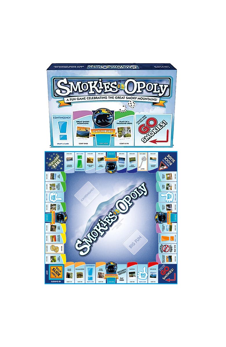 Late for the Sky Smokiesopoly Monopoly Board Game, Alternate, color, Multicolored