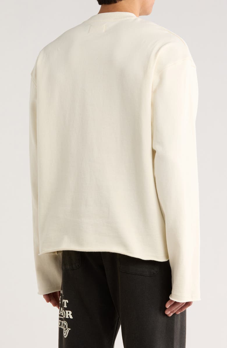 HONOR THE GIFT I Can See Long Sleeve Cotton Graphic T-Shirt, Alternate, color, White