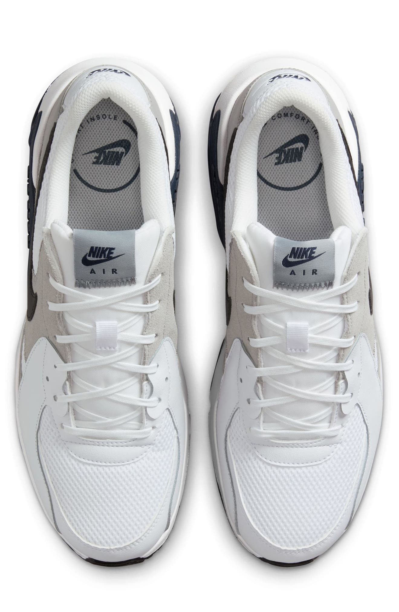 Nike Air Max Excee Sneaker, Alternate, color, White/ Midnight Navy