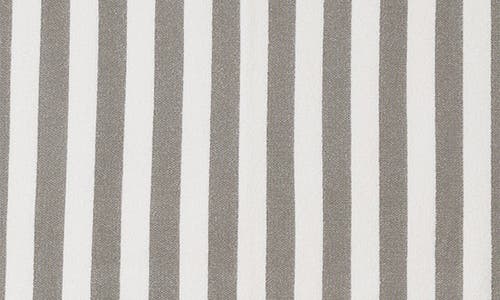 Shop Barefoot Dreams Cozychic® Stripe Throw Blanket In Eucalyptus/cream