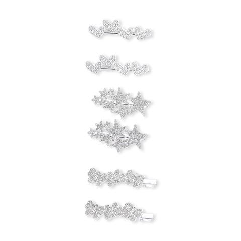 Crystal Spark Hair Clip Set