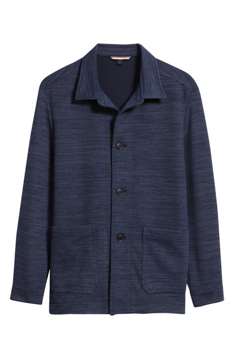 Carper Knit Shirt Jacket