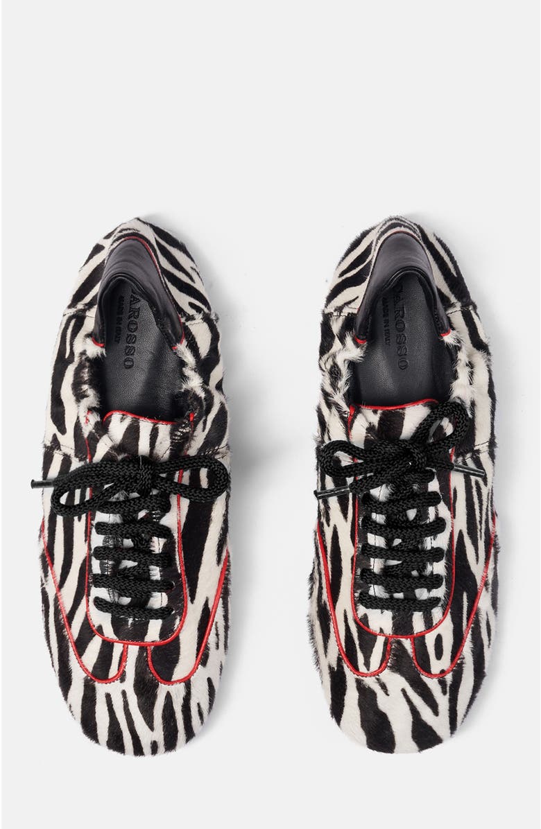 SCAROSSO Riley Sneakers, Alternate, color, Zebra - Ponyhair-Effect Calf
