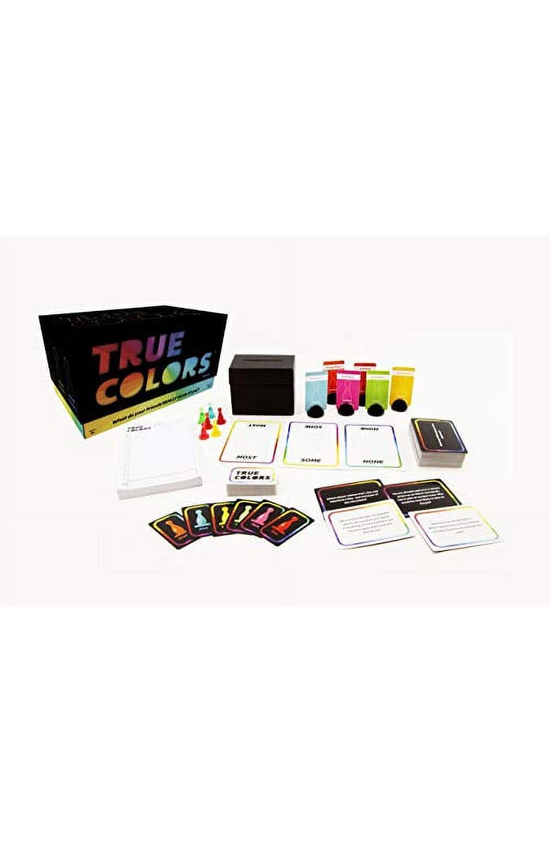 GOLIATH True Colors Party Family Game, Alternate, color, Multicolored