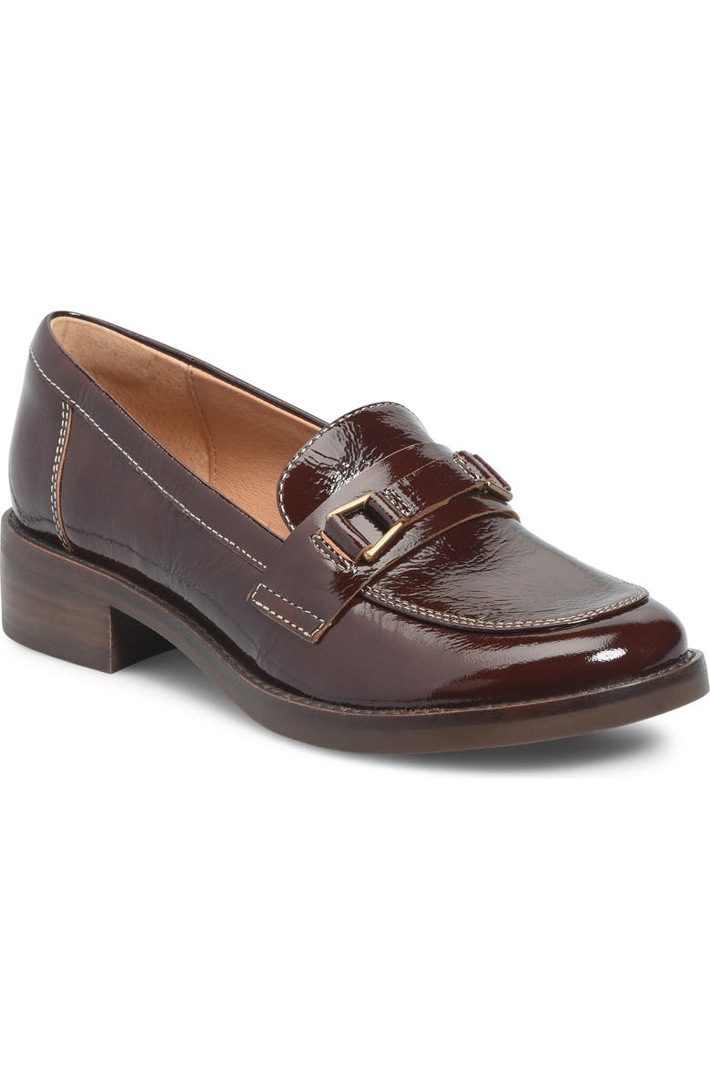 Söfft Nova Bit Loafer, Main, color, Cognac