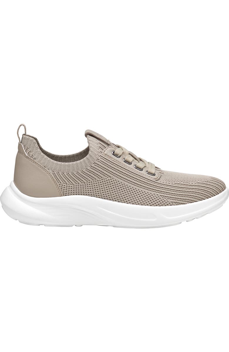 Johnston & Murphy Escape Knit Sneaker, Alternate, color, Taupe Knit