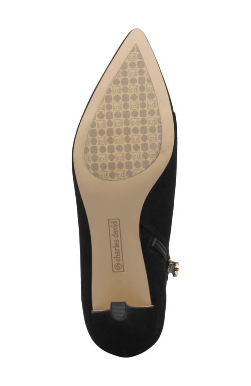 Charles David Amelia Ankle Bootie In Black