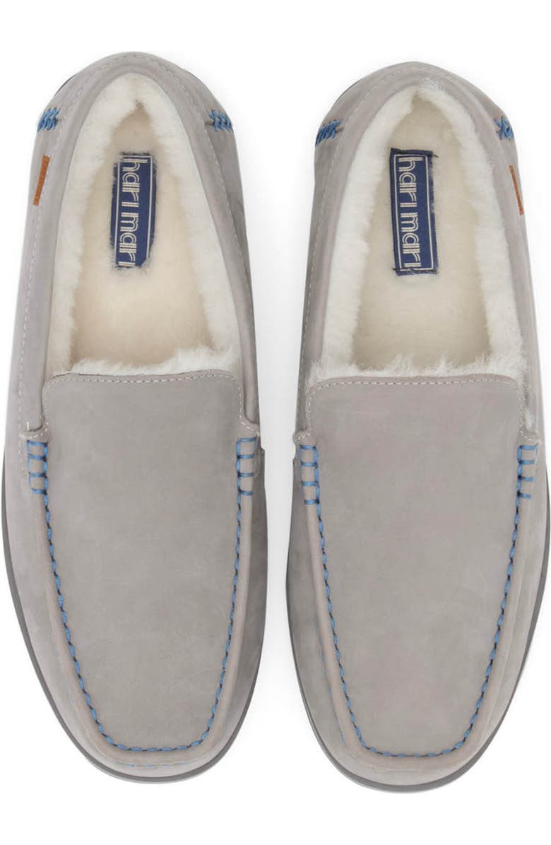 hari mari Sonoro Genuine Shearling Lined Slipper, Alternate, color, Light Gray