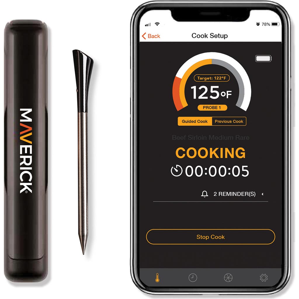 Maverick Stake Wireless Bluetooth Thermometer In Black