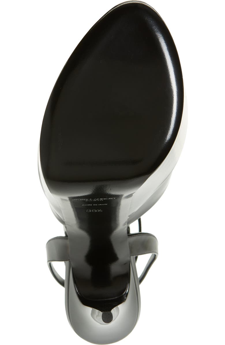 Saint Laurent Kika Platform Ankle Strap Sandal, Alternate, color,