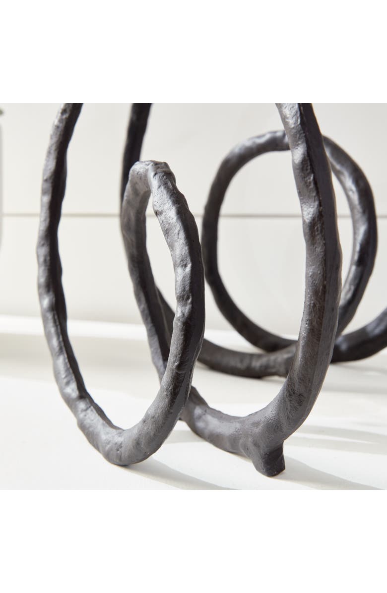 Napa Home & Garden Eldon Sculptures, Alternate, color, Black