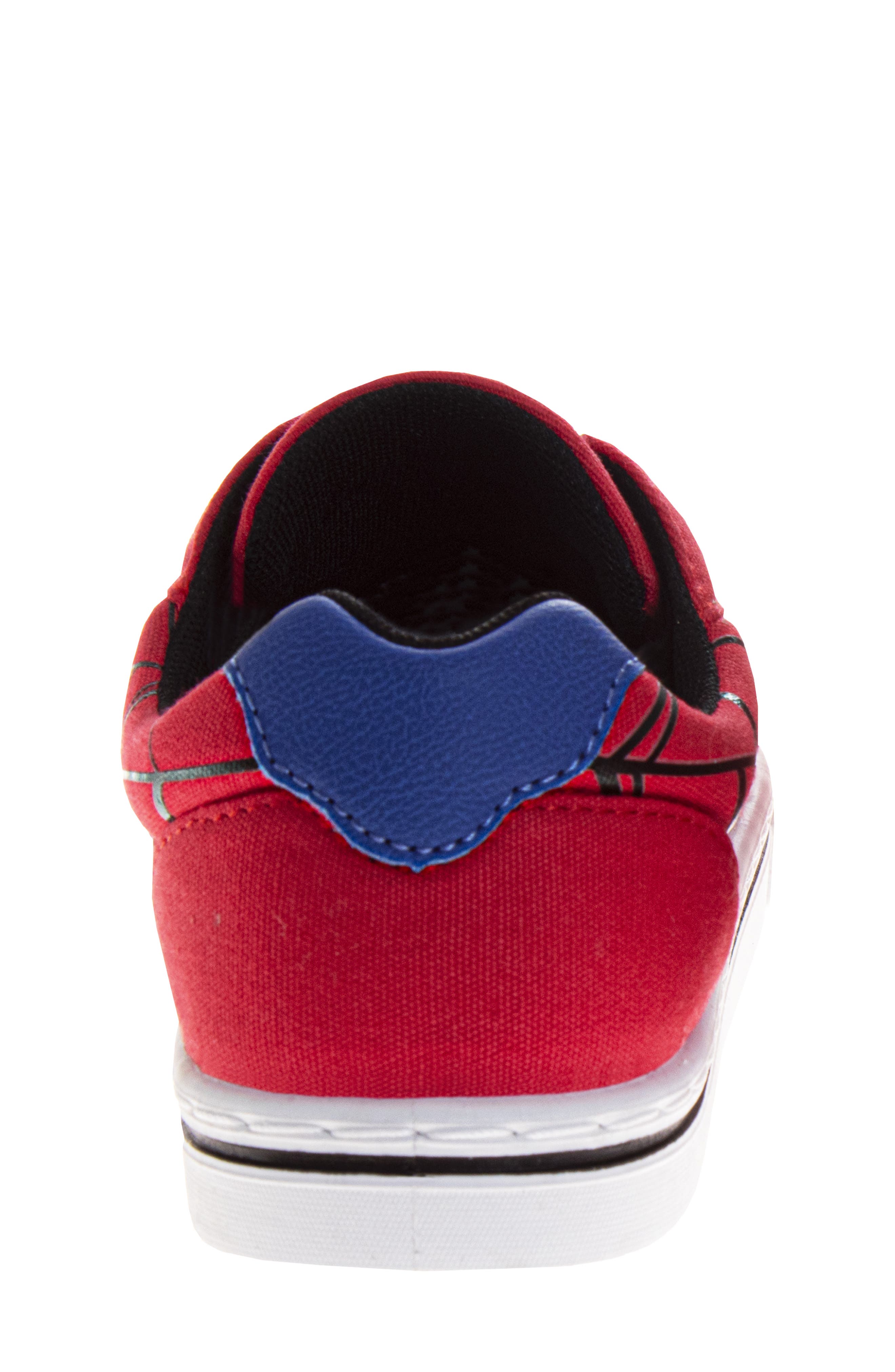 JOSMO Kids' Marvel Spider-Man Low Top Canvas Sneaker, Alternate, color, Red