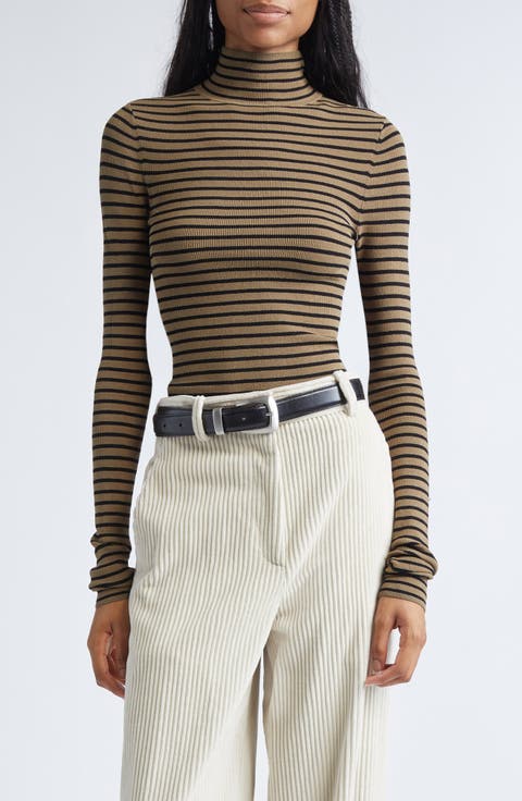 Didi Velvet Stripe Sweater