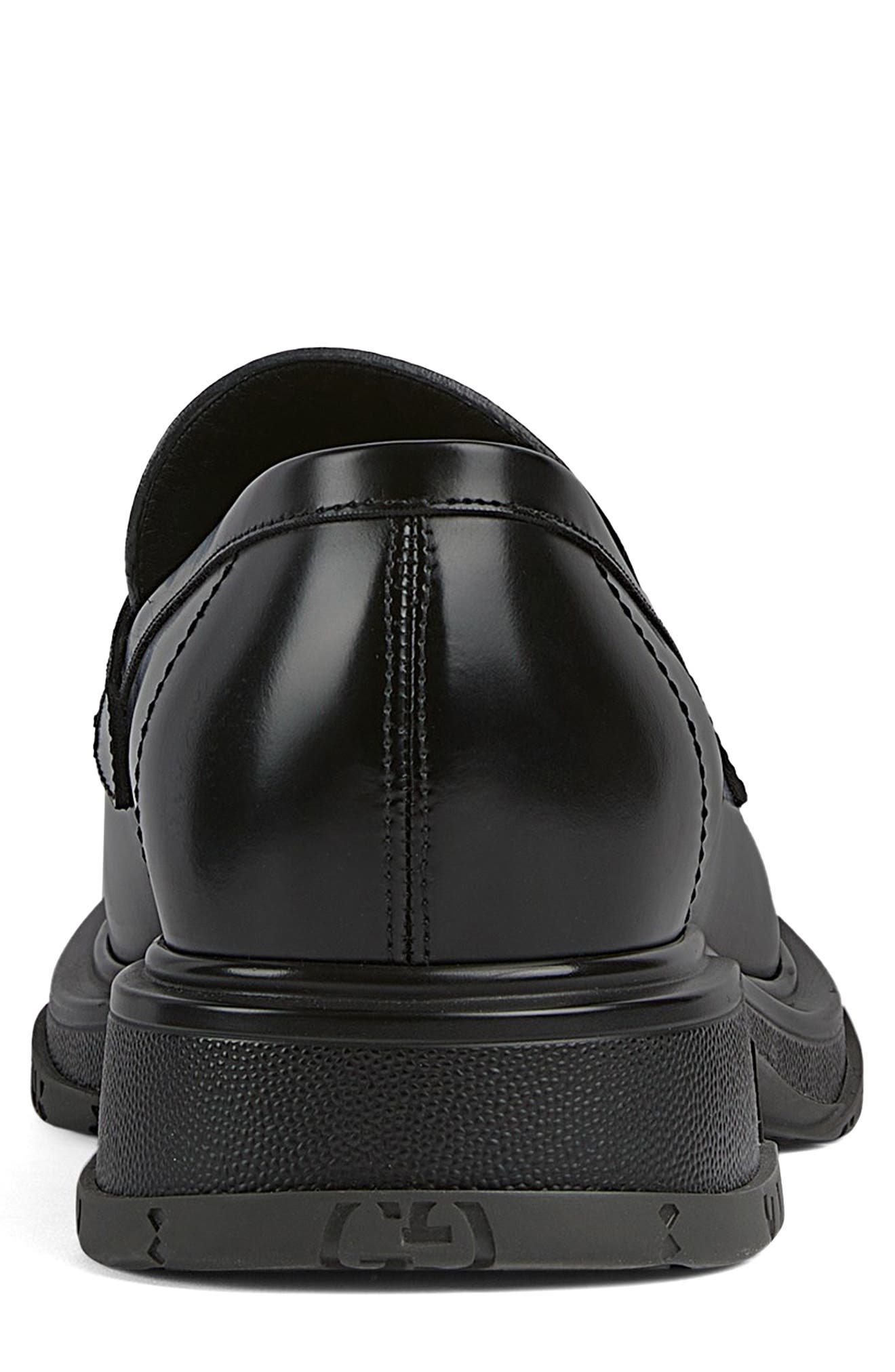 Gucci Posey Loafer, Alternate, color, 1000 Black