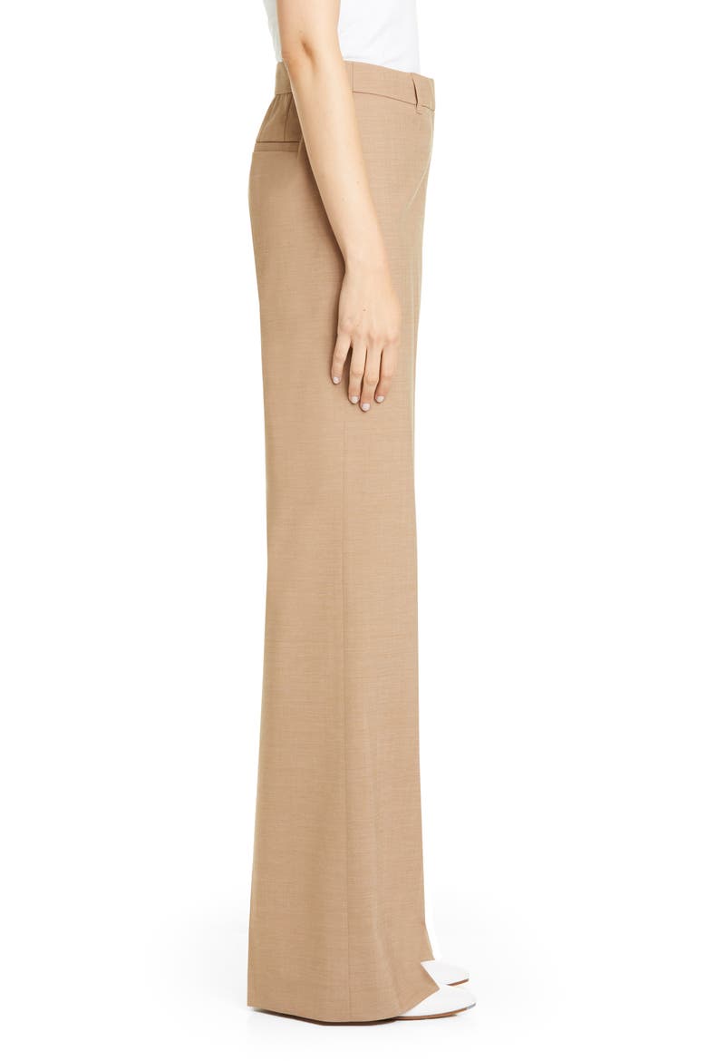 Dalton Stretch Wool Wide Leg Pants, Alternate, color, TEAK MULTI