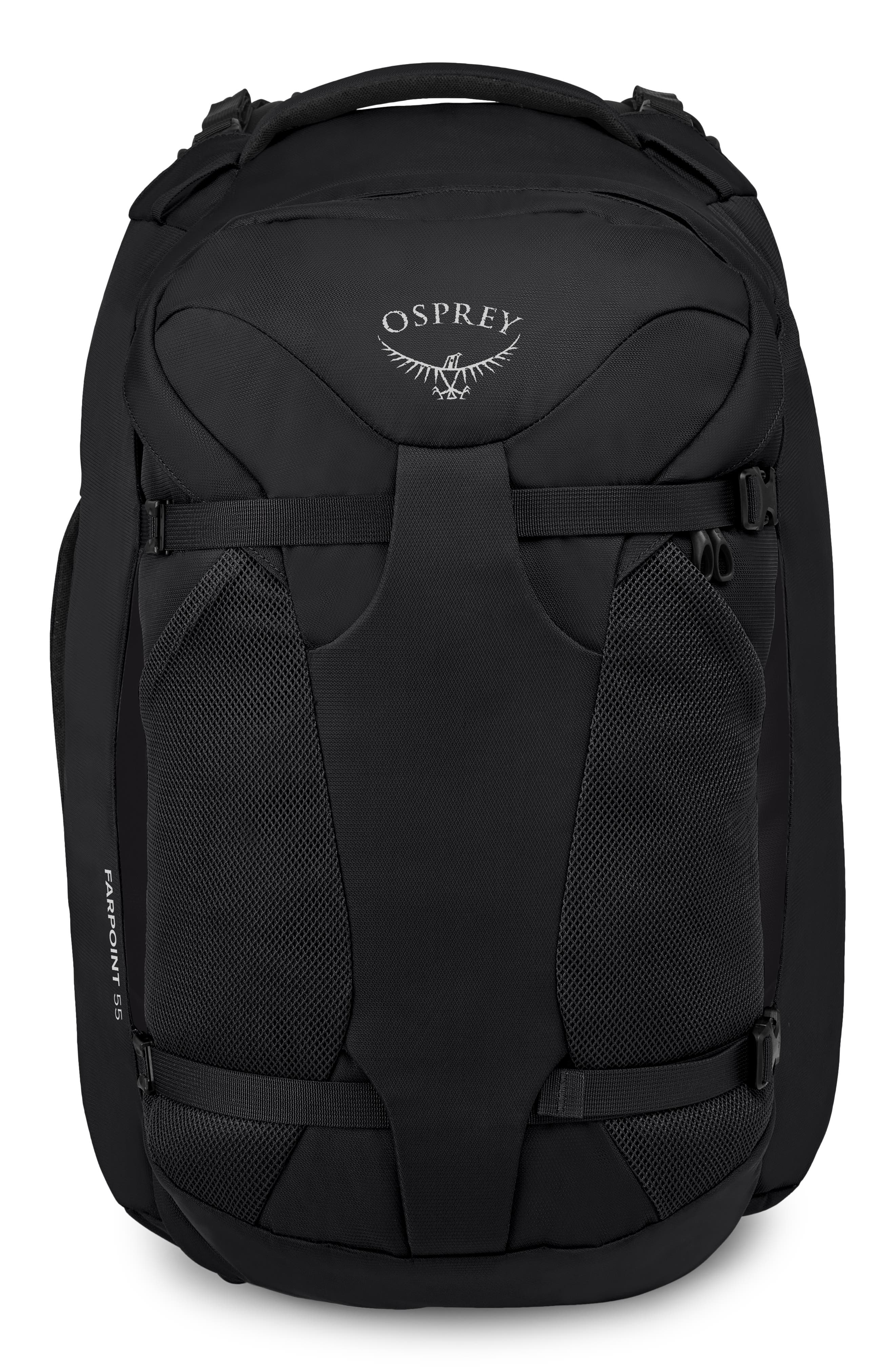 Osprey Farpoint 55-Liter Travel Backpack, Main, color, Black