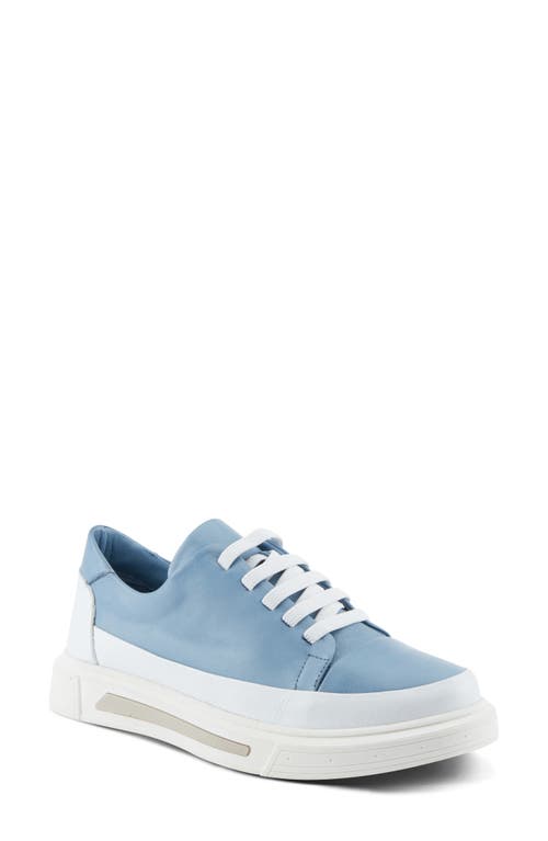 Spring Step Dune Platform Sneaker In Blue