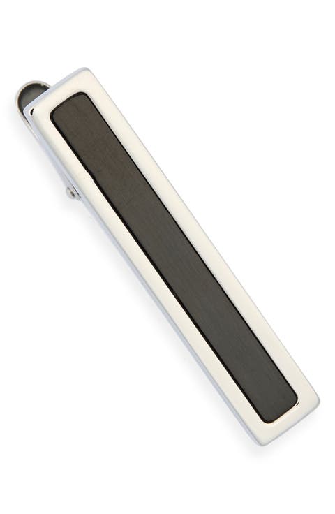Black Insert Tie Bar