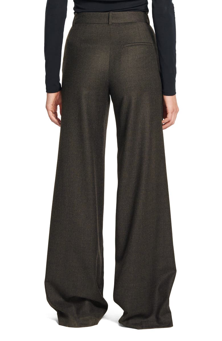Theory Terena P Virgin Wool Wide Leg Pants, Alternate, color, 