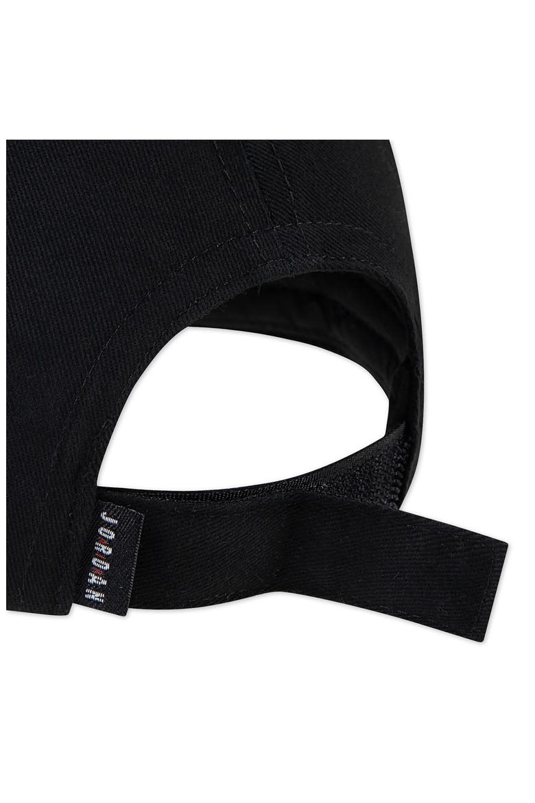Curve Brim Adjustable Baseball Cap, Alternate, color, BLACK