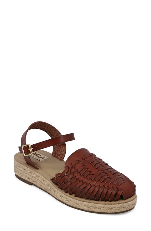 Eshani Ankle Strap Espadrille Sandal (Women)