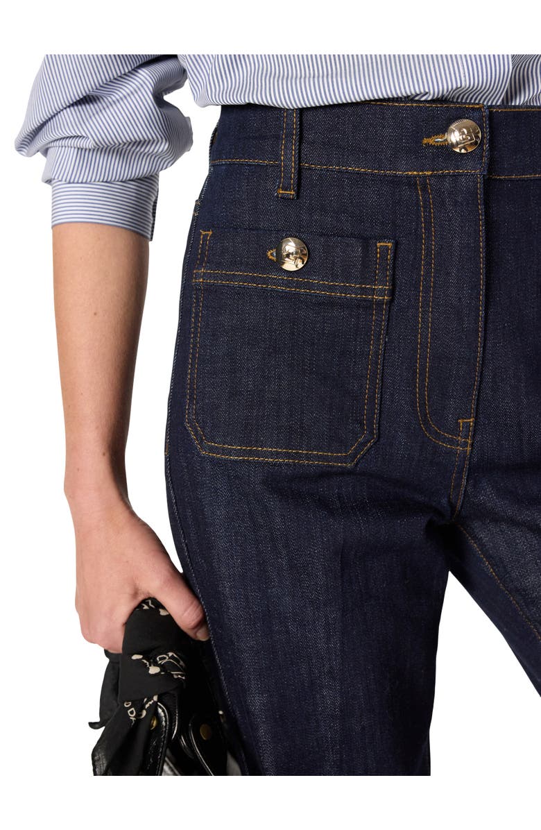 GERARD DAREL Clema High-Waist Straight Jeans, Alternate, color, Jeans