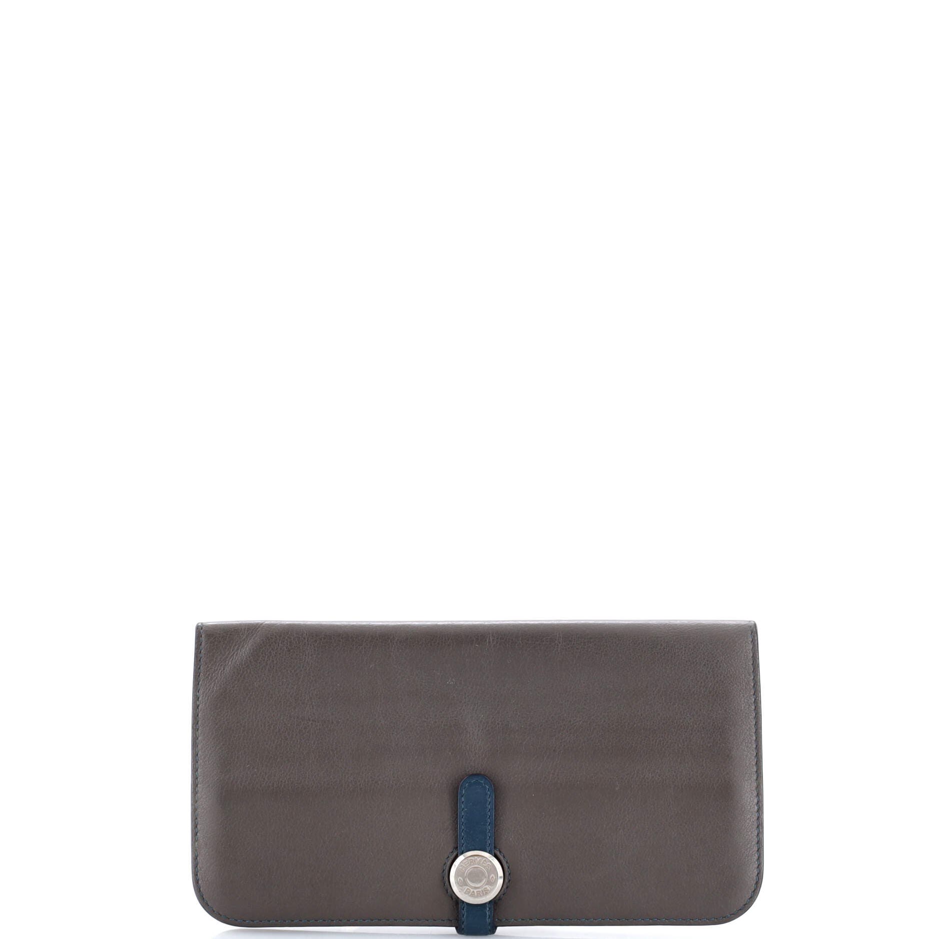 81034712 Dogon Recto Verso Wallet Leather, Main, color, Etain