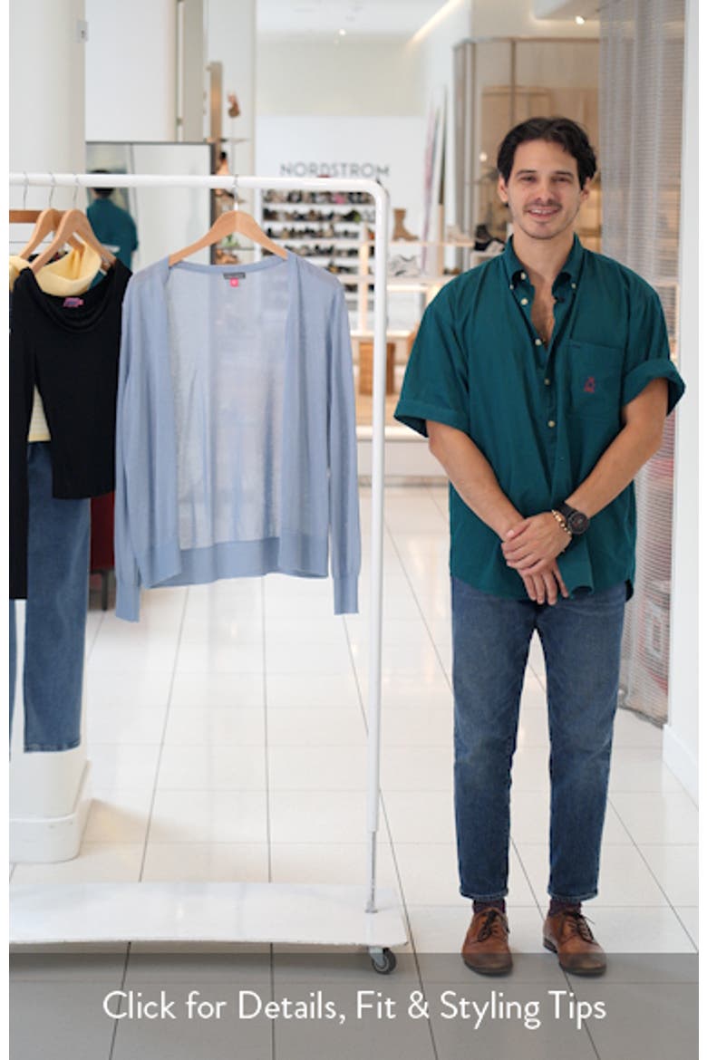 Open Front Cardigan video