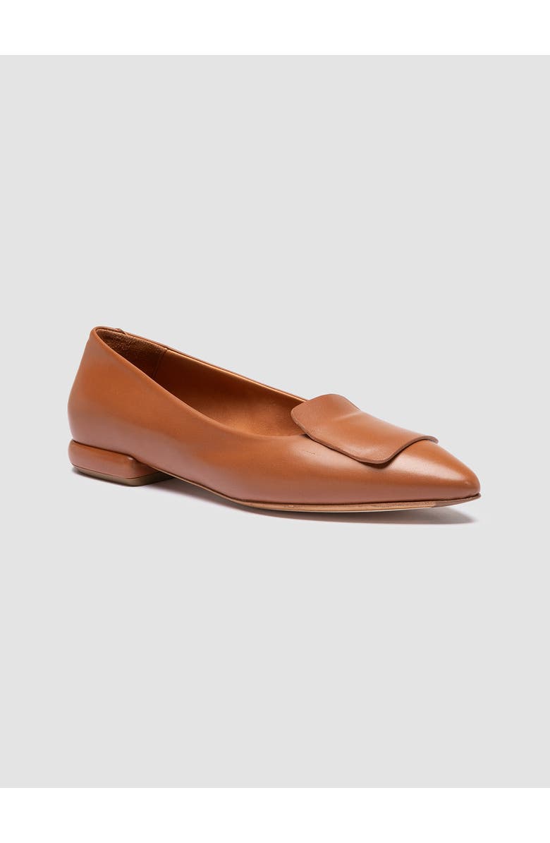 Officine Creative Sue 006 Leather Ballet Flats, Alternate, color, Light Brown
