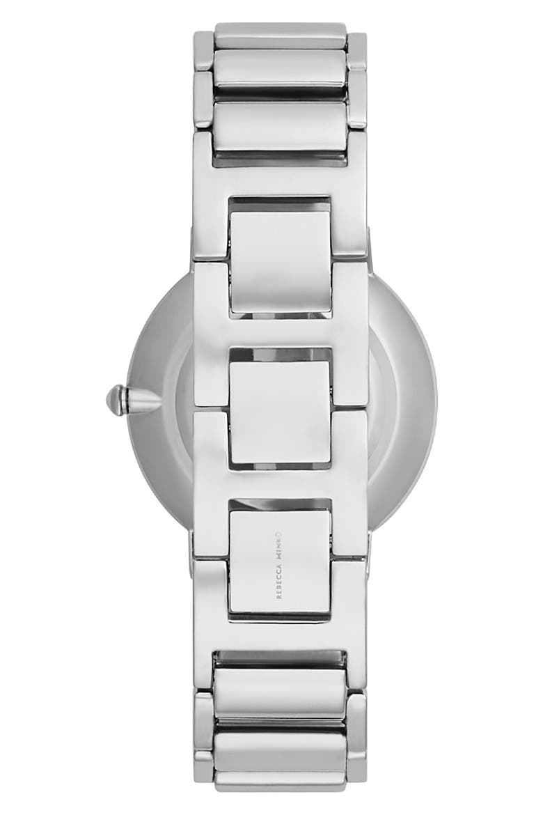 Major Bracelet Watch, 35mm, Alternate, color, SILVER