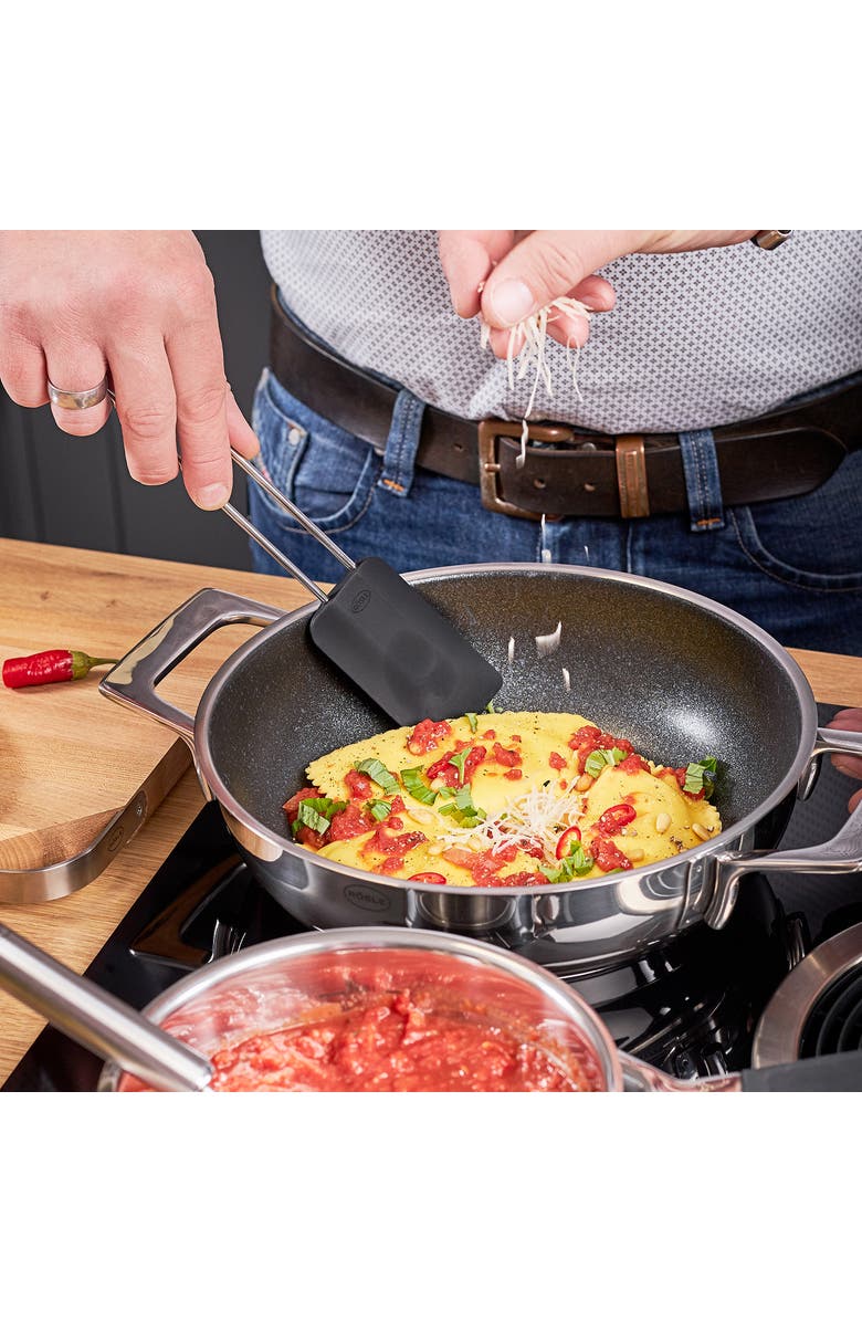 Rosle Stainless Steel & Silicone Flexible Spatula, 10-Inch, Alternate, color, 