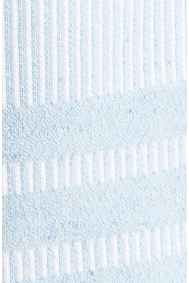 4-Bar Stripe Cotton & Silk Knit Shorts, Alternate, color, LIGHT BLUE