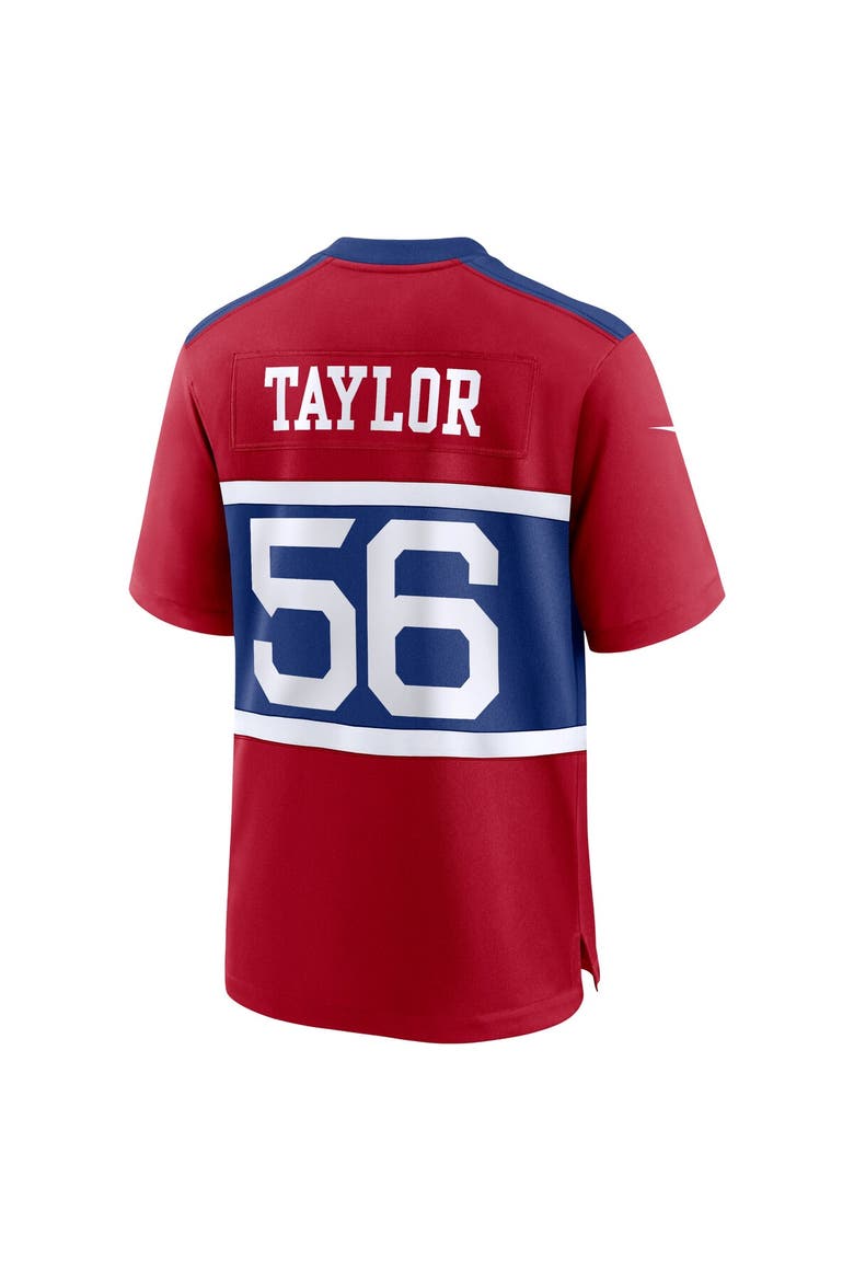 Men's Nike Lawrence Taylor Century Red New York Giants Alternate Retired Player Game Jersey, Alternate, color, Red