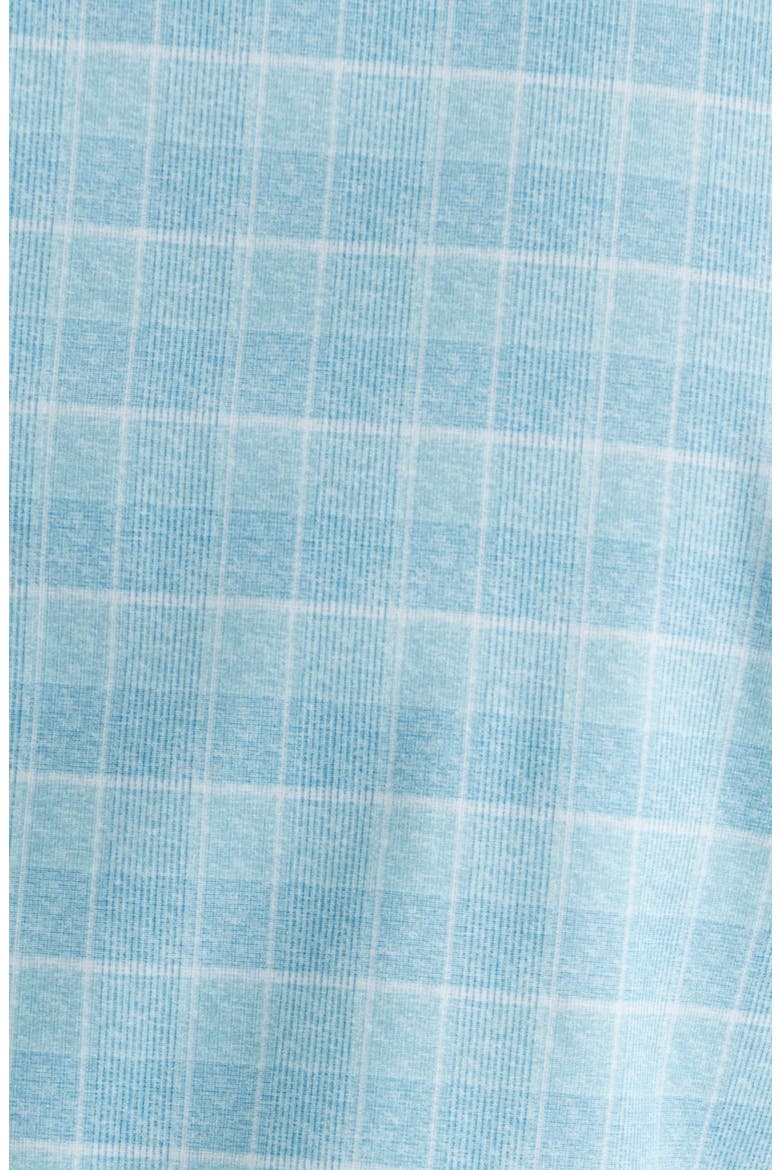 James OoohCotton® Check Print Button-Up Shirt, Alternate, color, TEAL