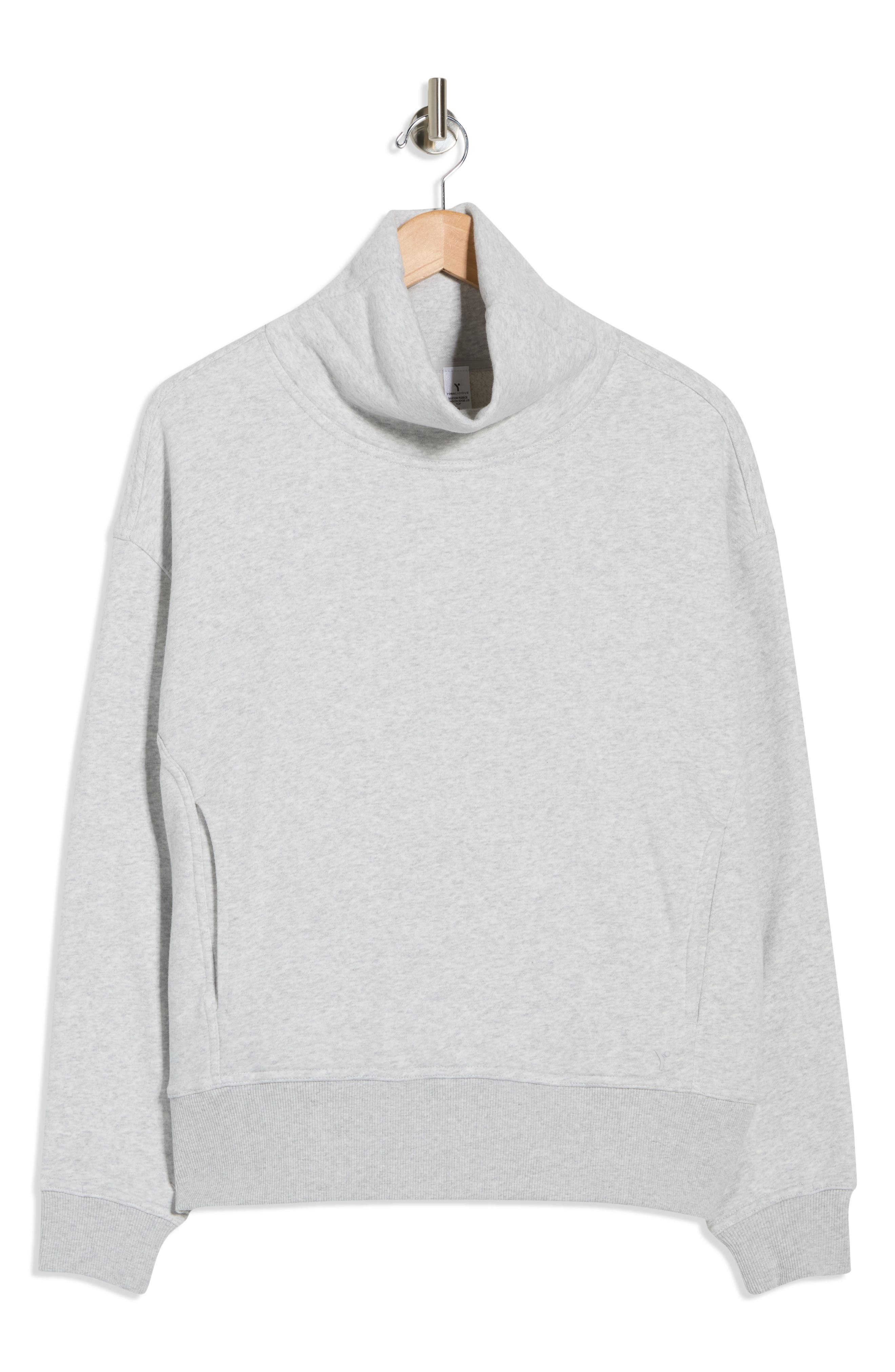YOGALICIOUS London Edge Silicon Fleece Sweatshirt