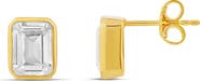 SHYMI Fancy Bezel Stud Earrings