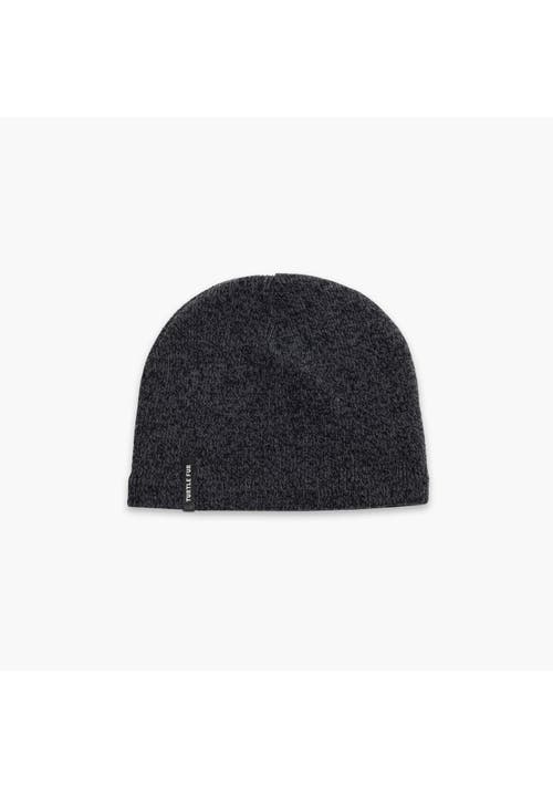 Turtle Fur N.e. Wool Beanie In Black