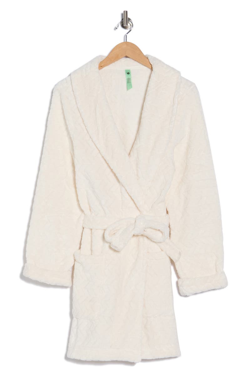 Honeydew Snow Sweetie Robe, Alternate, color, Ivory