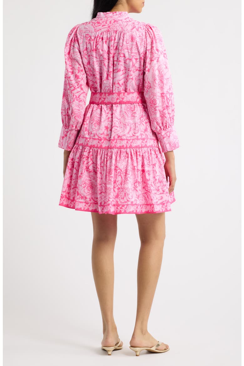 Drena Cotton Shirtdress, Alternate, color, A ROSE BY ANY OTHER NAME