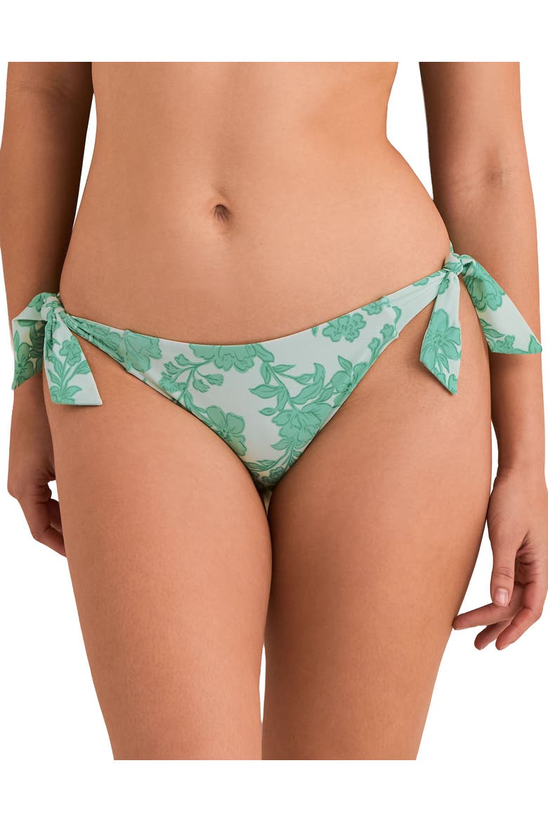 Perry Swimwear Bikini Bottom, Main, color, Floral green