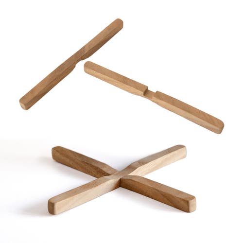 Others Trade for Hope New Wooden Trivet in Natural  product