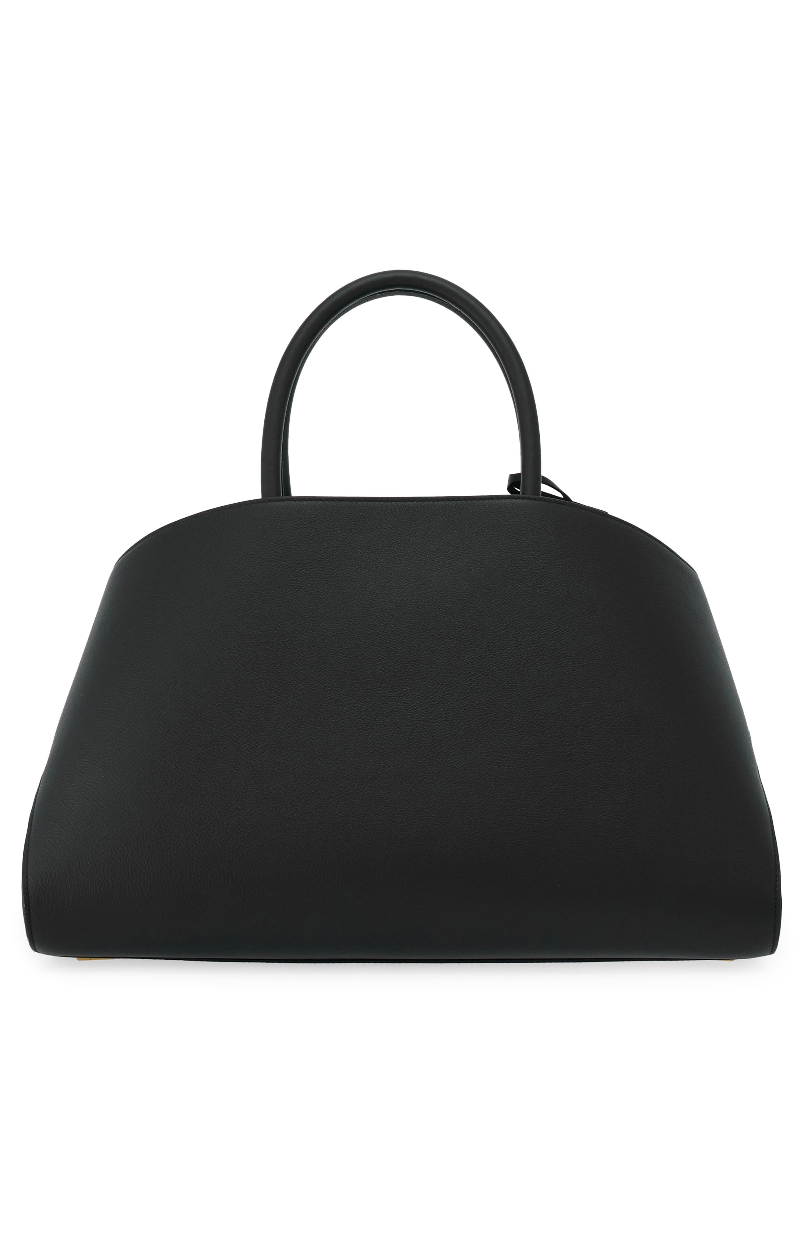 FERRAGAMO Medium Hug Leather Top-Handle Bag, Alternate, color, 