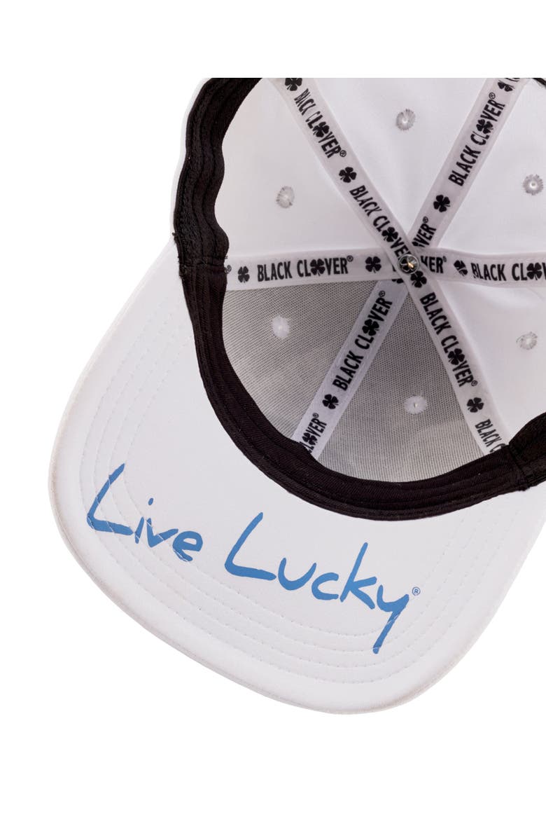 Black Clover Premium Clover 157 Hat, Alternate, color, White