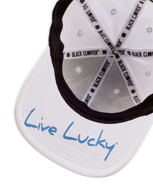 Black Clover Premium Clover 157 Hat In White