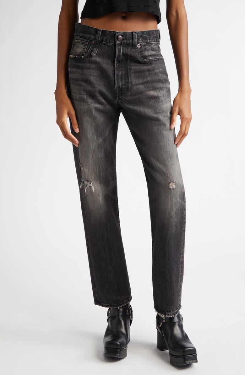 R13 Boyfriend Jeans, Main, color, 