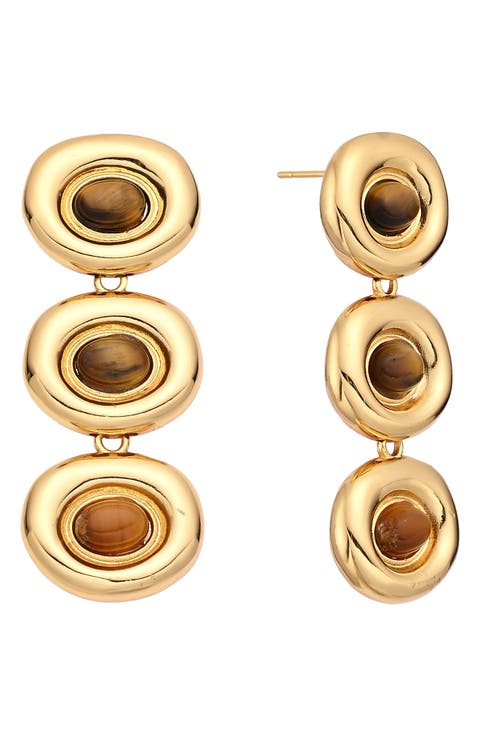 Rhea Statement Drop Earrings