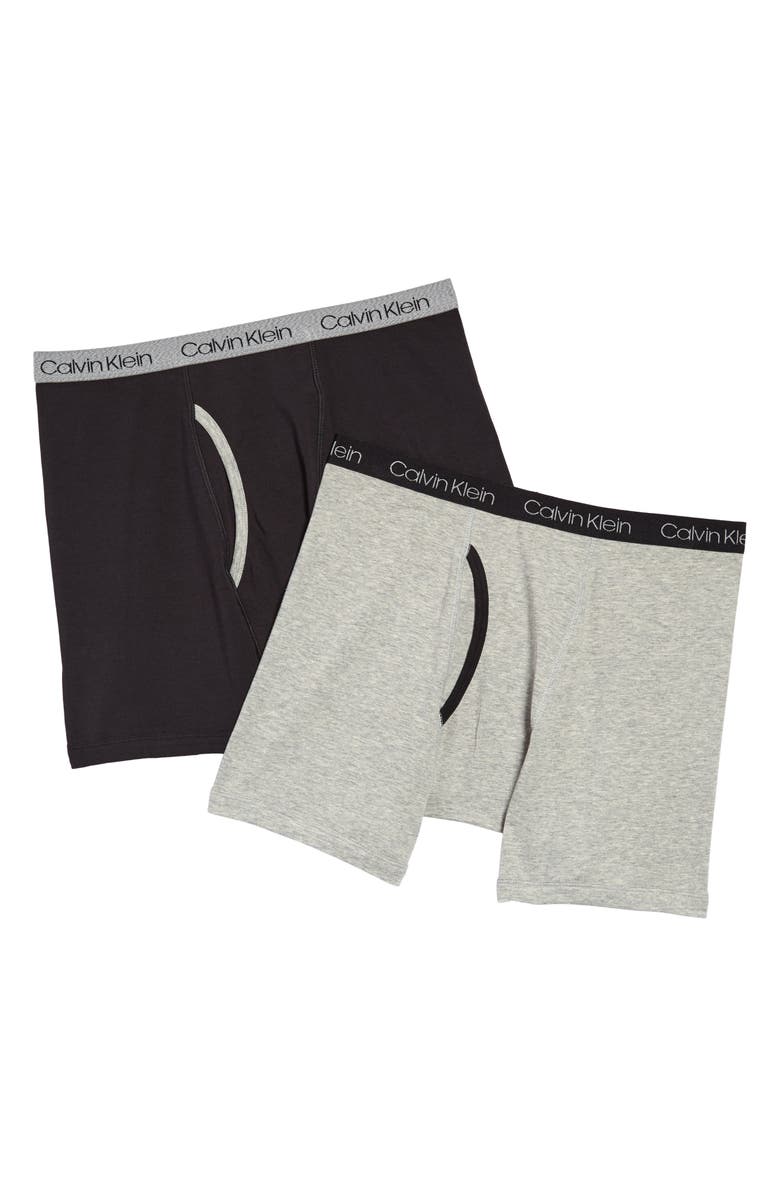 Calvin Klein 2-Pack Boxer Briefs, Main, color, 